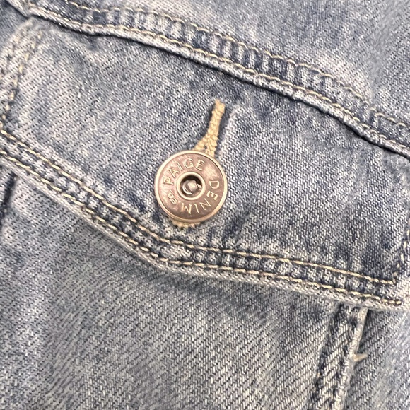 Paige Denim Jacket Size M - Picture 5 of 5